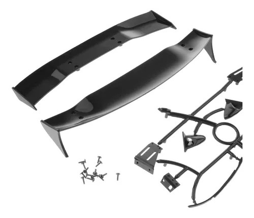 Kit De Alerón Y Espejo Retrovisor Rc Body Para Coche Hsp 1/1