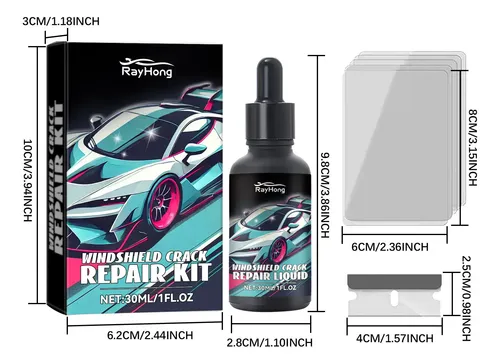 Kit Quic De Líquido Reparador De Parabrisas Duradero G Auto