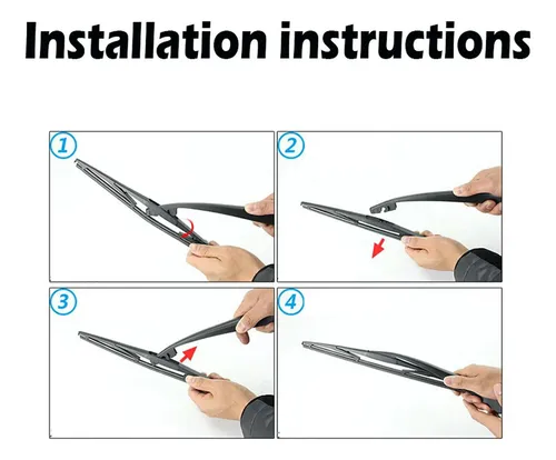 Compatible Limpiaparabrisas Trasero Kit Para Honda Agygi