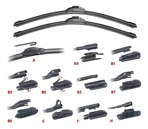 Kit Escobillas Limpiaparabrisas Goodyear Golf Mk4