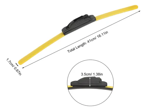 Láminas De Parabrisas Para Auto 16 Pulgadas