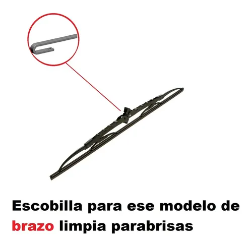 Escobilla Limpiaparabrisas Renault Chevrolet 22′ 550mm