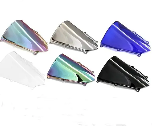 Pantalla Doble Burbuja Azul Para Moto Cbr 600rr 2007 12