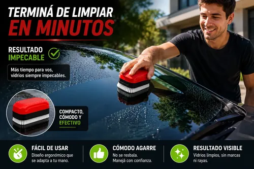 Limpiador Vidrios Auto Repele Agua Parabrisa Espejos Premium