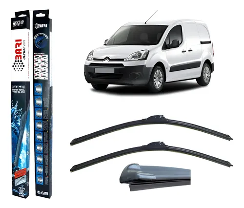 Kit 2 Escobillas Limpiaparabrisas Berlingo 2010 2011 2012 +