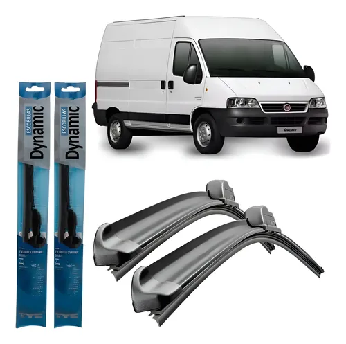 Juego Kit Escobillas Fiat Ducato 2009 2010 2011 2012 2013