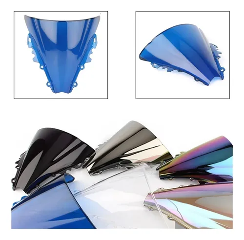 Parabrisas Motocicleta Compatible Con Yzf R6 2006-2007