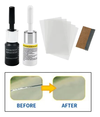 Kit De Reparación De Cristales De Parabrisas, Paquete De 2 U