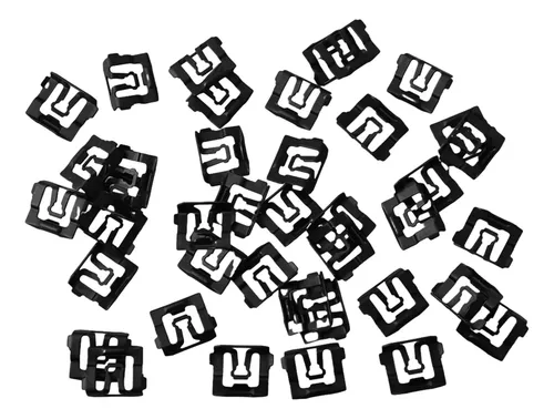 Clips De Moldura Negra Y Clips Para Parabrisas, Sin Interior