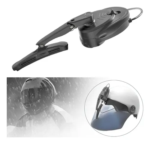Limpiaparabrisas Para Casco Motocicleta, Limpiaparabrisas
