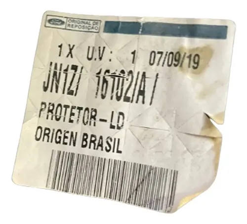 Guardaplast Delantero Derecho Ford Ecosport 12/21 Orig