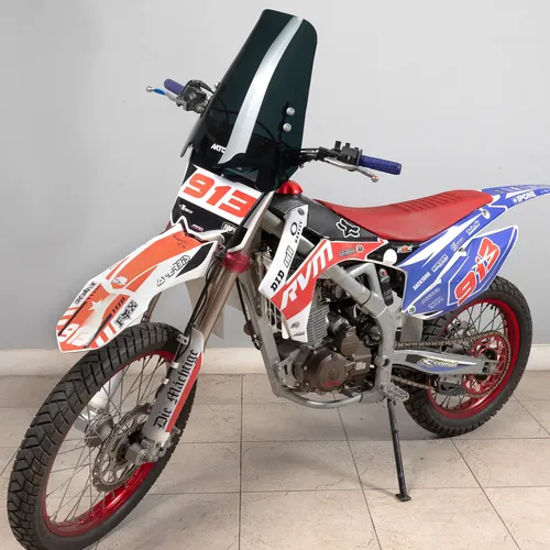 Parabrisa + Soporte Universal Ktm Dakar Alto Mtc