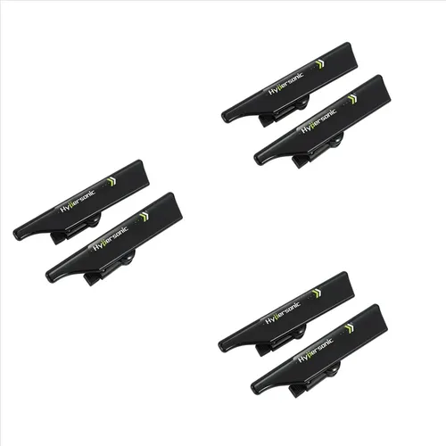 Soporte Negro Para Limpiaparabrisas Mate A, 6 Unidades