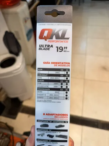 Escobilla Ultra Blade Qkl Limpiaparabrisas Delantera 19 Pulgadas