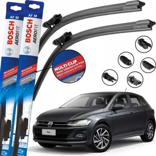 Escobillas Kit X2 Delanteras Bosch Vw Polo Hatch Virtus