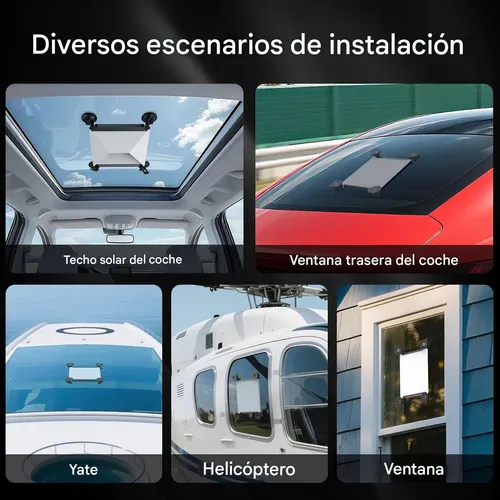 Starlink Mini Soporte Auto Parabrisas Ventosas Sopapas Util