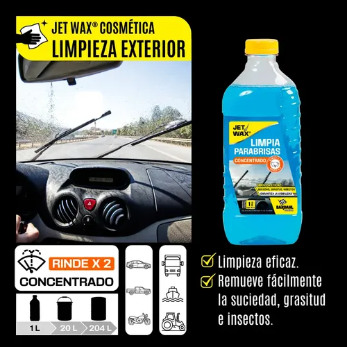Liquido Limpia Lava Parabrisas 1 L X 12 Unidades