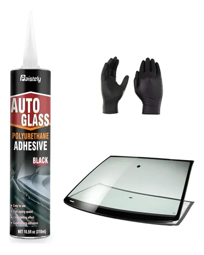 Sellador De Parabrisas Negro 310 Ml, Adhesivo Del Parabrisas
