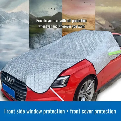 Funda De Coche, Protector Solar, Parabrisas, Clip Delgado Pa