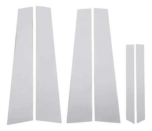 Funda Pillar Post Rim, 6 Unidades, Acabado Espejado Para Clima