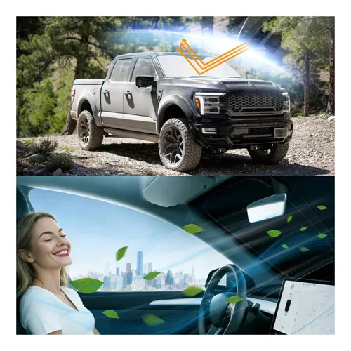 Parasol Para Parabrisas Compatible Con Ford F-150, Plegable
