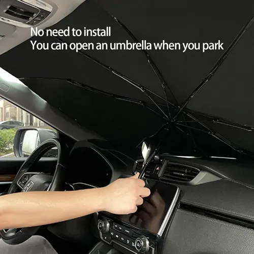 Cortina Parasol Rayos Uv Metalizada Plegable Auto Parabrisas