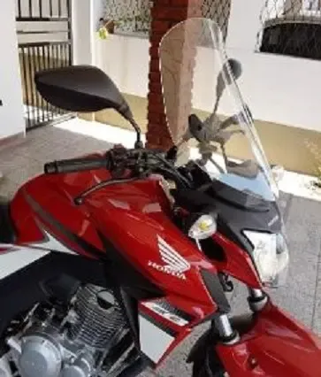 Parabrisas Curtain Honda New Twister 2018 Cristal Dompa #