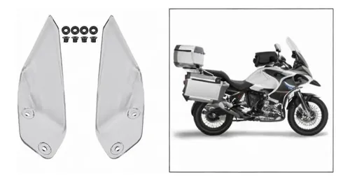 Deflectores De Viento Laterales Para Motocicletas, 2 Unidade