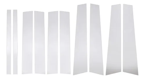 Funda Para Poste De Puerta De Coche, 10 Piezas, Postes Con Espejo De Repuesto