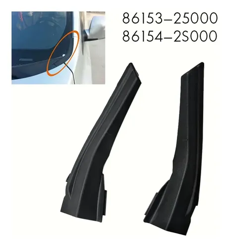 Placa Protectora De Desvío De Limpiaparabrisas L+r Para Ix35