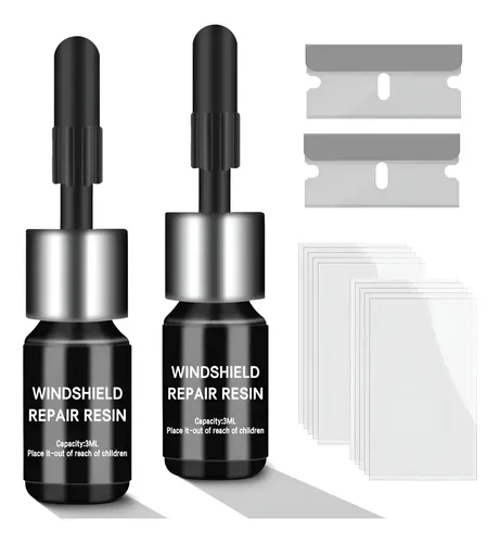 Kit De Reparación De Grietas Para Parabrisas De Automóvil 2u