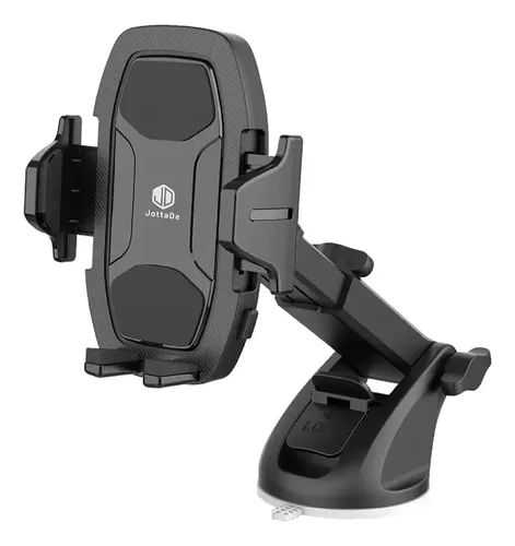 Soporte Teléfono Celular Para Auto Jd Ch15 Ventosa Rotación 360° Parabrisas Sopapa Color Negro 4.7 A 7.2 Pulgadas