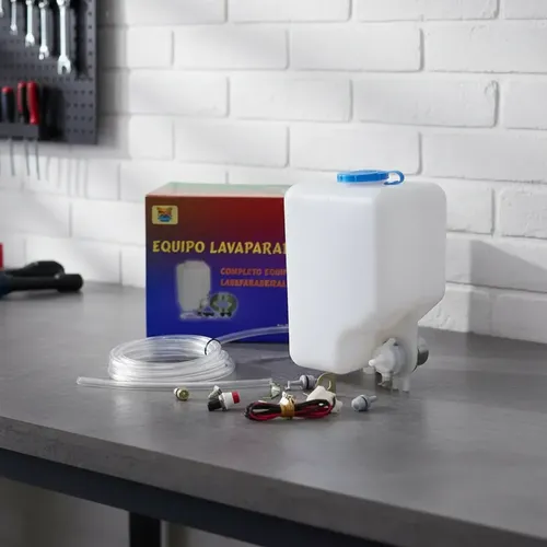 Kit Lava Parabrisas Universal Completo Listo Para Colocar