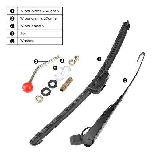 Accesorios De Brazo400mm Limpiaparabrisas400mm