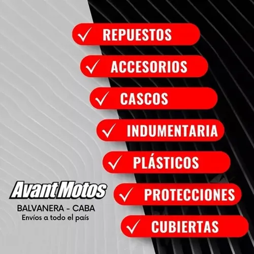 Parabrisas Universal Enduro Motocross Comun Curtain Avant