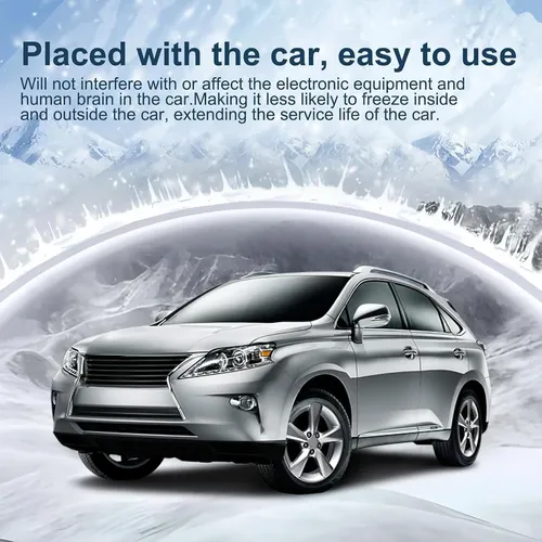 Descongelador Solar De Nieve Para Auto 4u