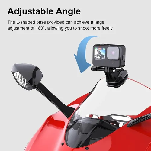 Soporte De Parabrisas Puluz Para Cámaras De Acción Gopro Neg