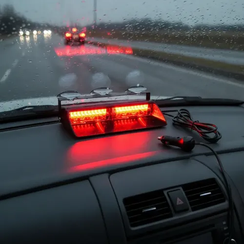 Baliza Led Rojo 1109 Uso Parabrisa 16w Federal Signal