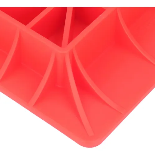Base Para Elevadores, Resistente, Todoterreno, De Nailon Roj