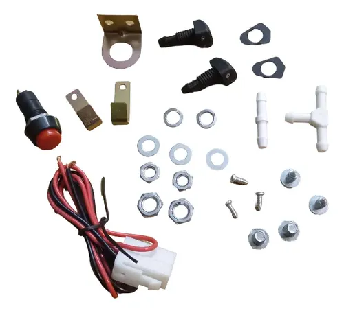 Kit Completo Lavaparabrisa Sapito Automotor!!! 12 V