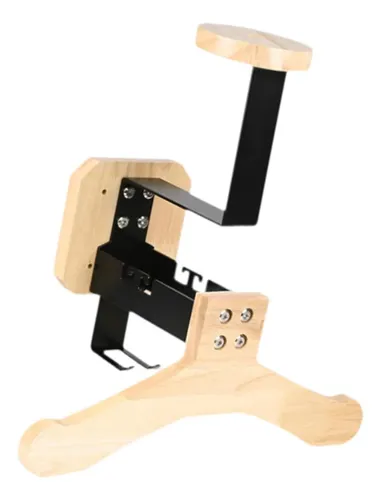 Soporte De Madera Para Casco De Moto Para Esquí Y Estilo B