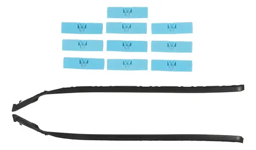 Kit De 1 Par De Molduras De Parabrisas Con Clips Para Lexus