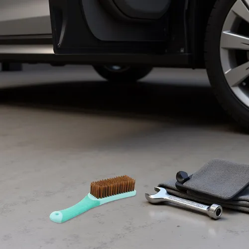 Cepillo De Limpieza Interior De Coche, 2 Piezas: Limpiador De Cepillos De Nylon Para
