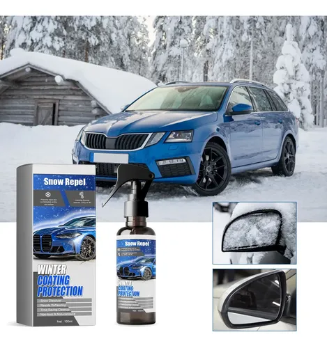 Spray De Recubrimiento Anti Nieve Para Parabrisas De Coche 100ml