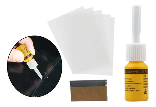 Líquido Reparador De Vidrios Para Autos