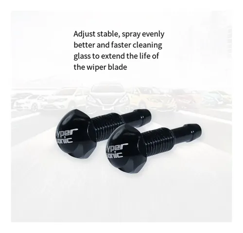 Boquilla Para Limpiaparabrisas Delantero De Coche, 2 Piezas,
