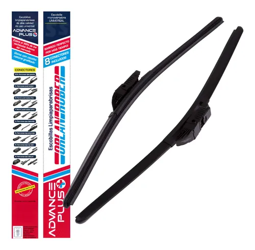 Kit Escobillas Orlan Rober Advance Chevrolet Onix 2012 2019