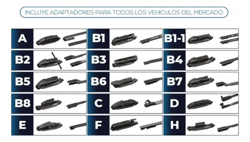 Escobilla Acompañante Limpiaparabrisa Universal 14