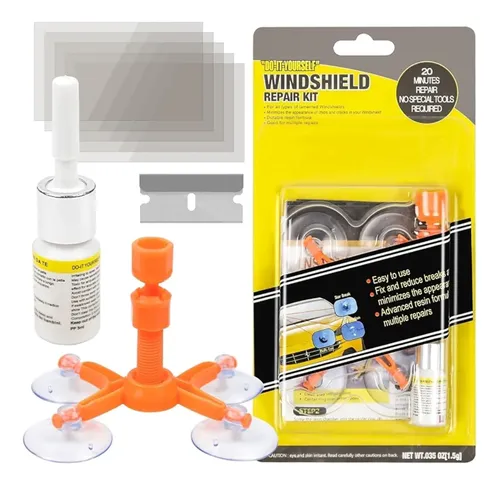 Kit Reparación Grietas Parabrisas Auto Resina Selladora
