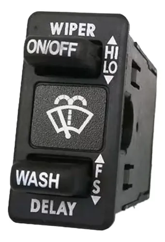 Interruptor De Limpiaparabrisas Negro Para Freightliner Colu